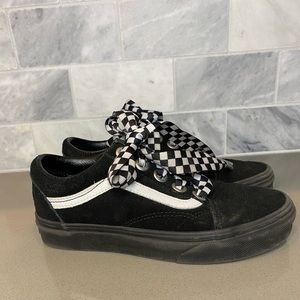 Vans Old Skool Sk8 Black Suede shoes